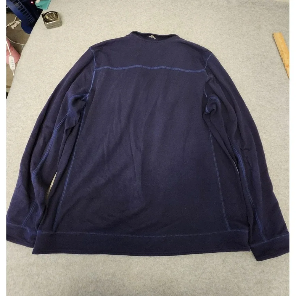 Dallas Cowboys Sweater Mens XL Blue NFL Football 1/4 Zip Pullover Long‎ Sleeve